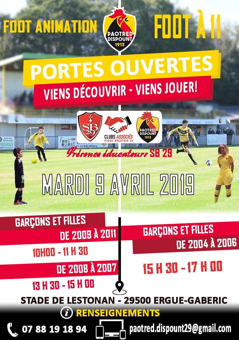 Portes Ouvertes 2019 !