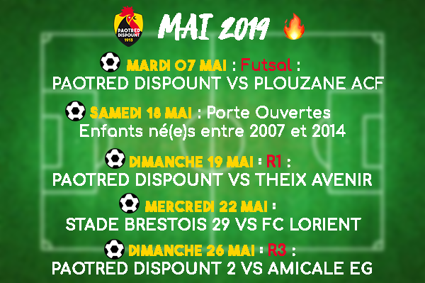 Les Rendez-vous du Mois de Mai