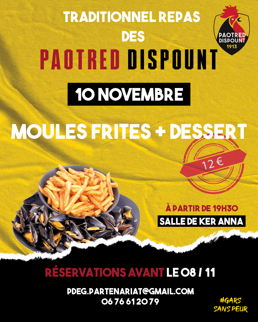 Repas du 10 novembre