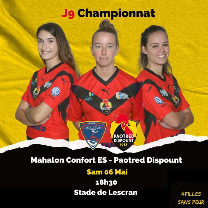 Le programme  senior et féminine du week-end