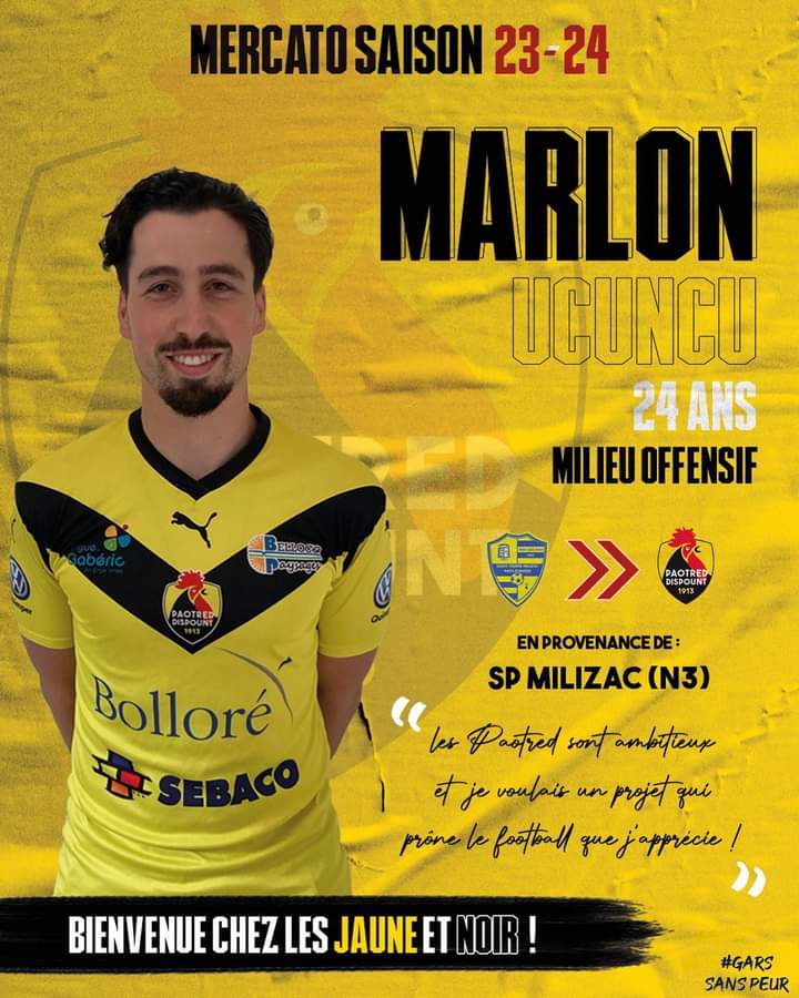 Le retour de Marlon UCUNCU