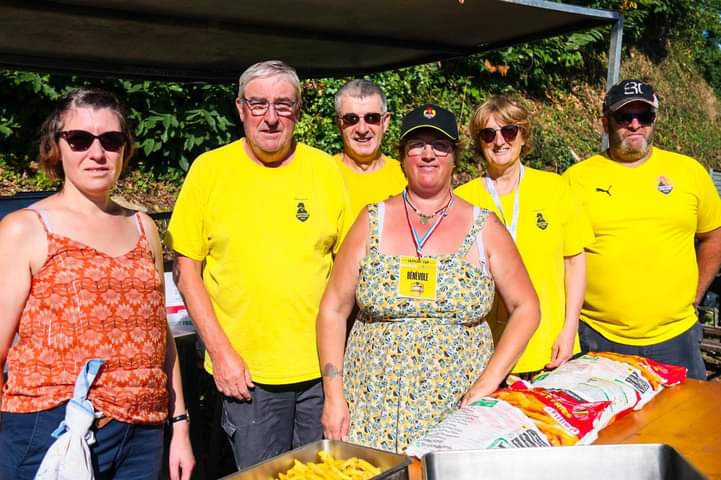 Les bénévoles au Leston Cup