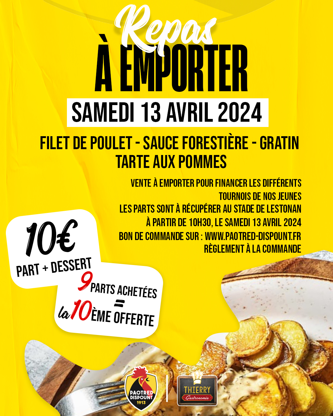 REPAS À EMPORTER