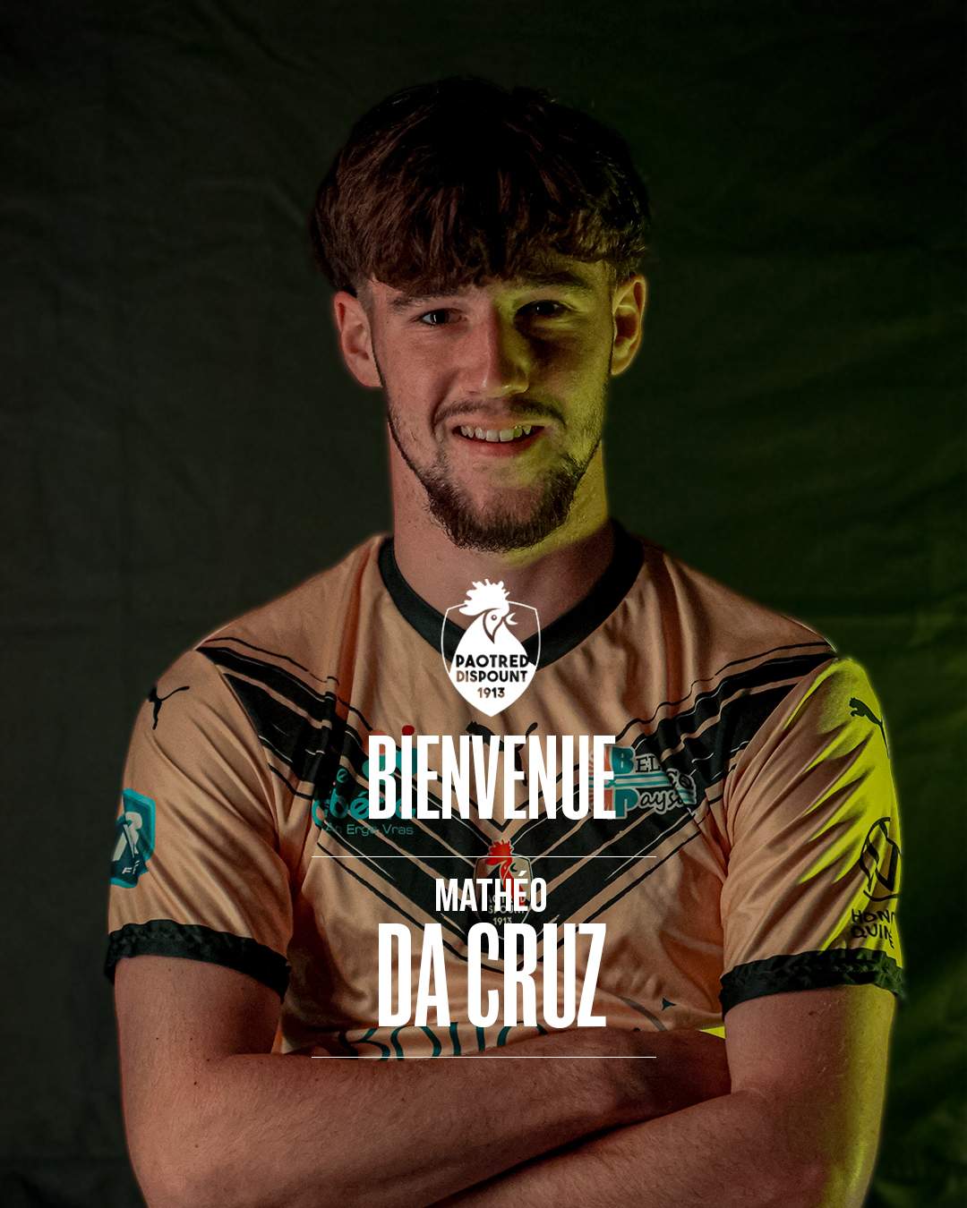 Matheo DA CRUZ, nouveau gars sans peur !