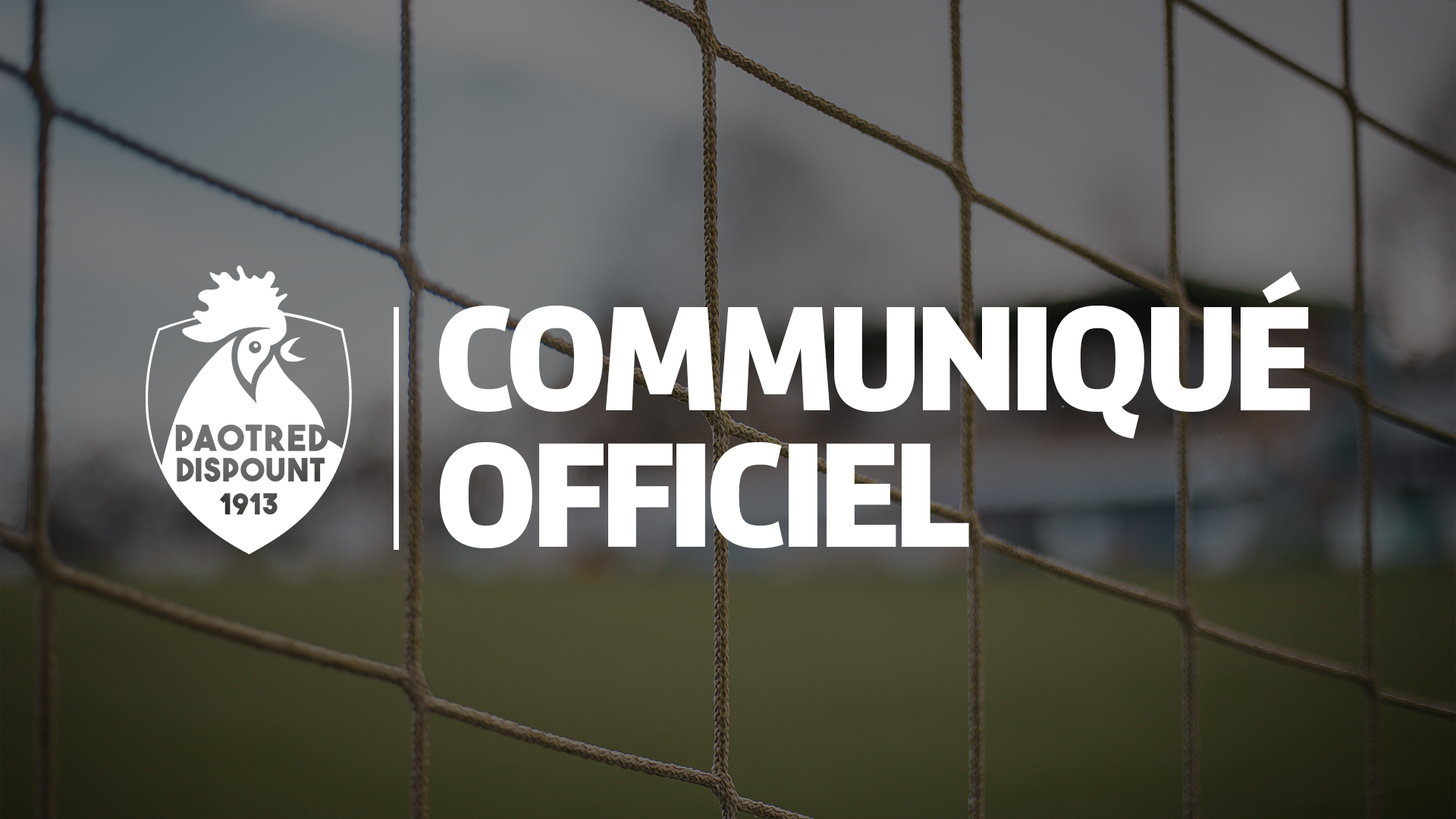 COMMUNIQUÉ OFFICIEL